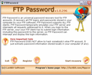 FTP Password screenshot